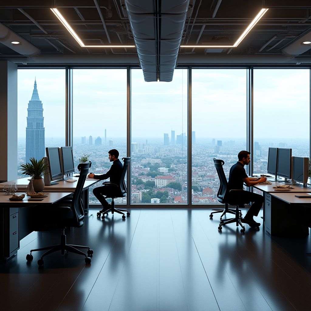 Moderni ured Unburthening Capital u Zagrebu